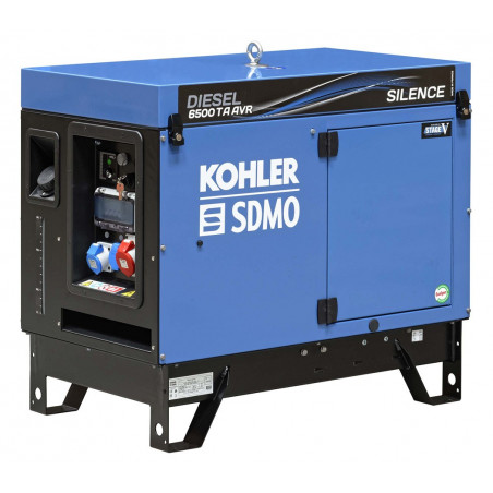 Groupe électrogène Kohler-SDMO DIESEL 6500 TA SILENCE AVR C5