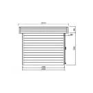 Abri de jardin Solid Modern Stockholm S8217-1