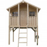 Maisonette enfants Solid Playhouse traditional on stilts S8405LD