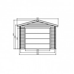 Solid Traditional S8330 - Garage