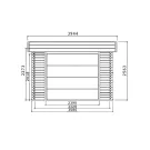 Garage Solid Modern S8935