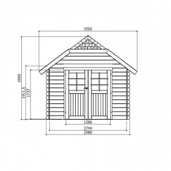 Abri de jardin Solid Cottage Limerick S8505