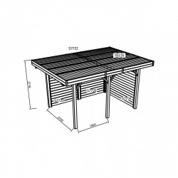 Carport Solid S7755