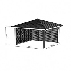 Solid Pavilion S7774 - Kiosque