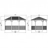 Kiosque Solid Pavilion S7708