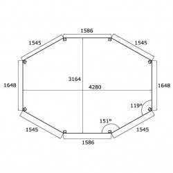 Kiosque Solid Pavilion S7708