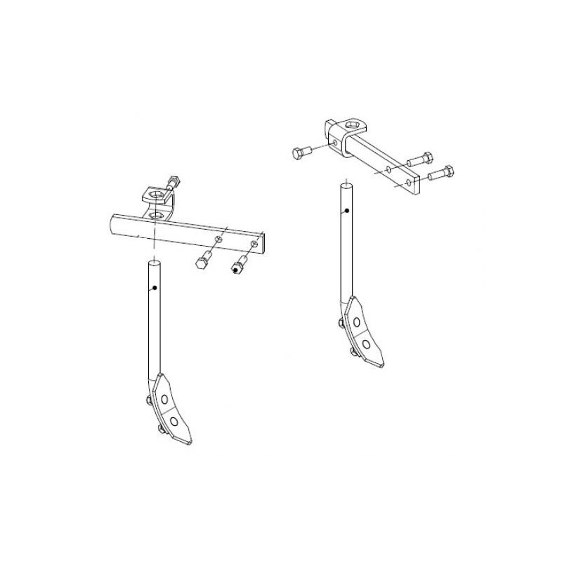 Jeu d'extensibilités pour cultivateur Majar C5R