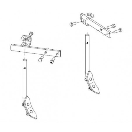 Jeu d'extensibilités pour cultivateur Majar C5R