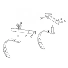 Jeu d'extensibilités pour cultivateur Majar C5C