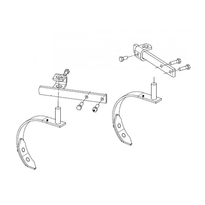 Jeu d'extensibilités pour cultivateur Majar C5C