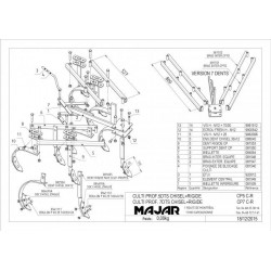 Majar CP7C - Cultivateur pro 7 dents chisel