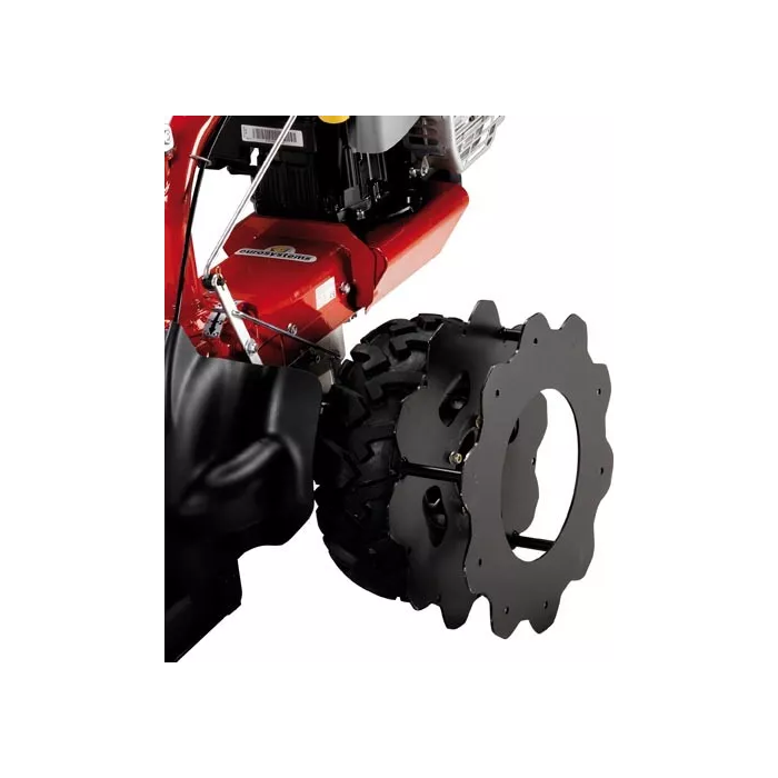 Paire roues en fer Eurosystems Ø 435 mm pour P70