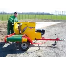 Scie circulaire thermique Rabaud Xyloscie 700M avec tapis 1.30M