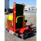 Scie circulaire thermique Rabaud Xyloscie 700M avec tapis 1.30M