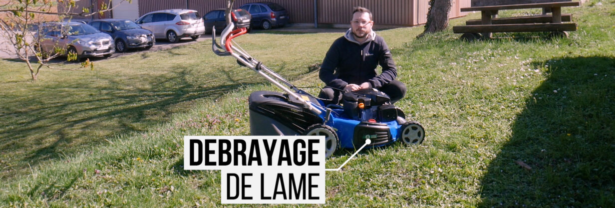 Débrayage de lame