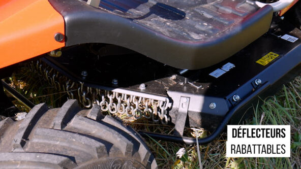 Déflecteurs rabattables