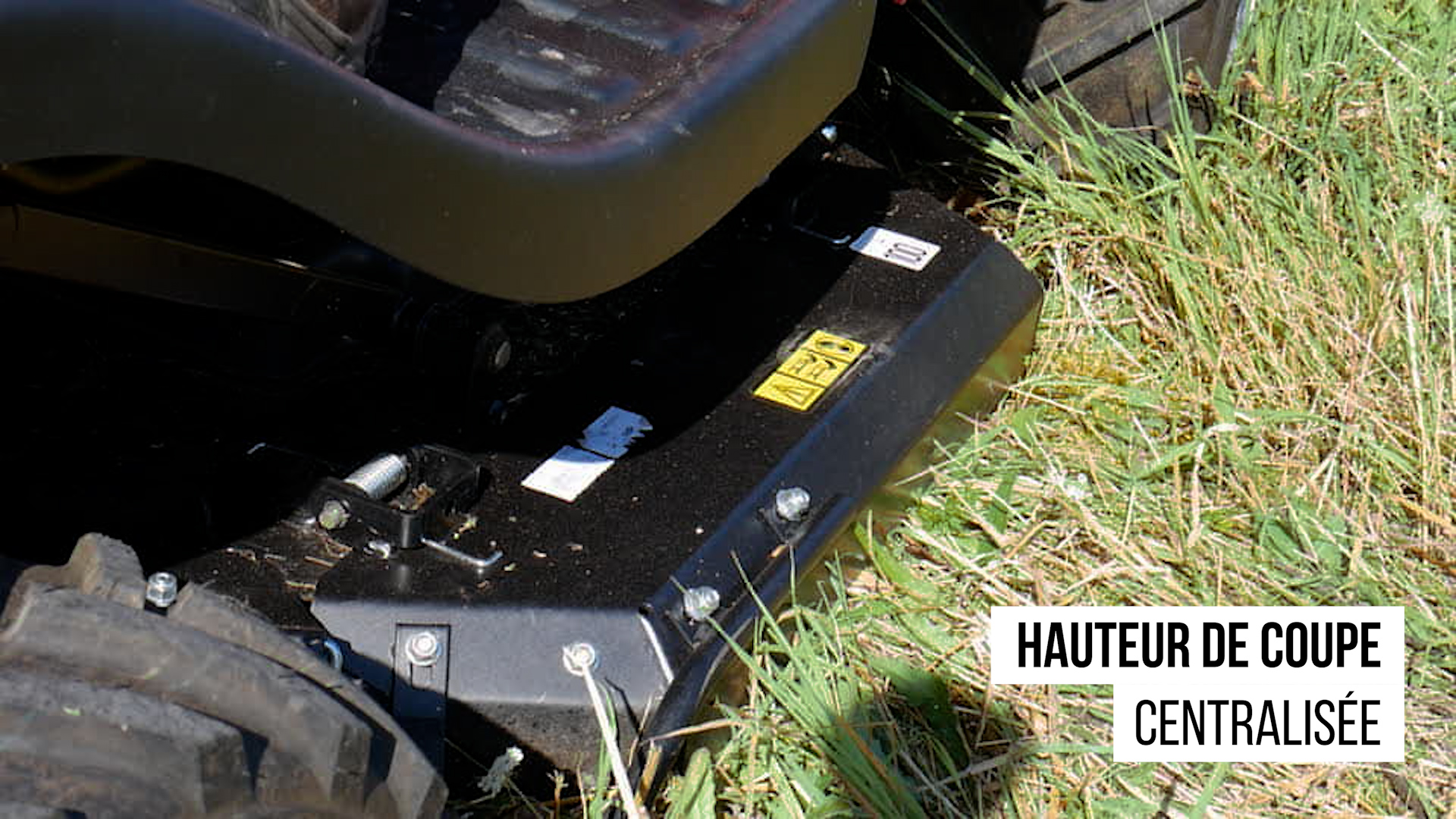Hauteur de coupe centralisée