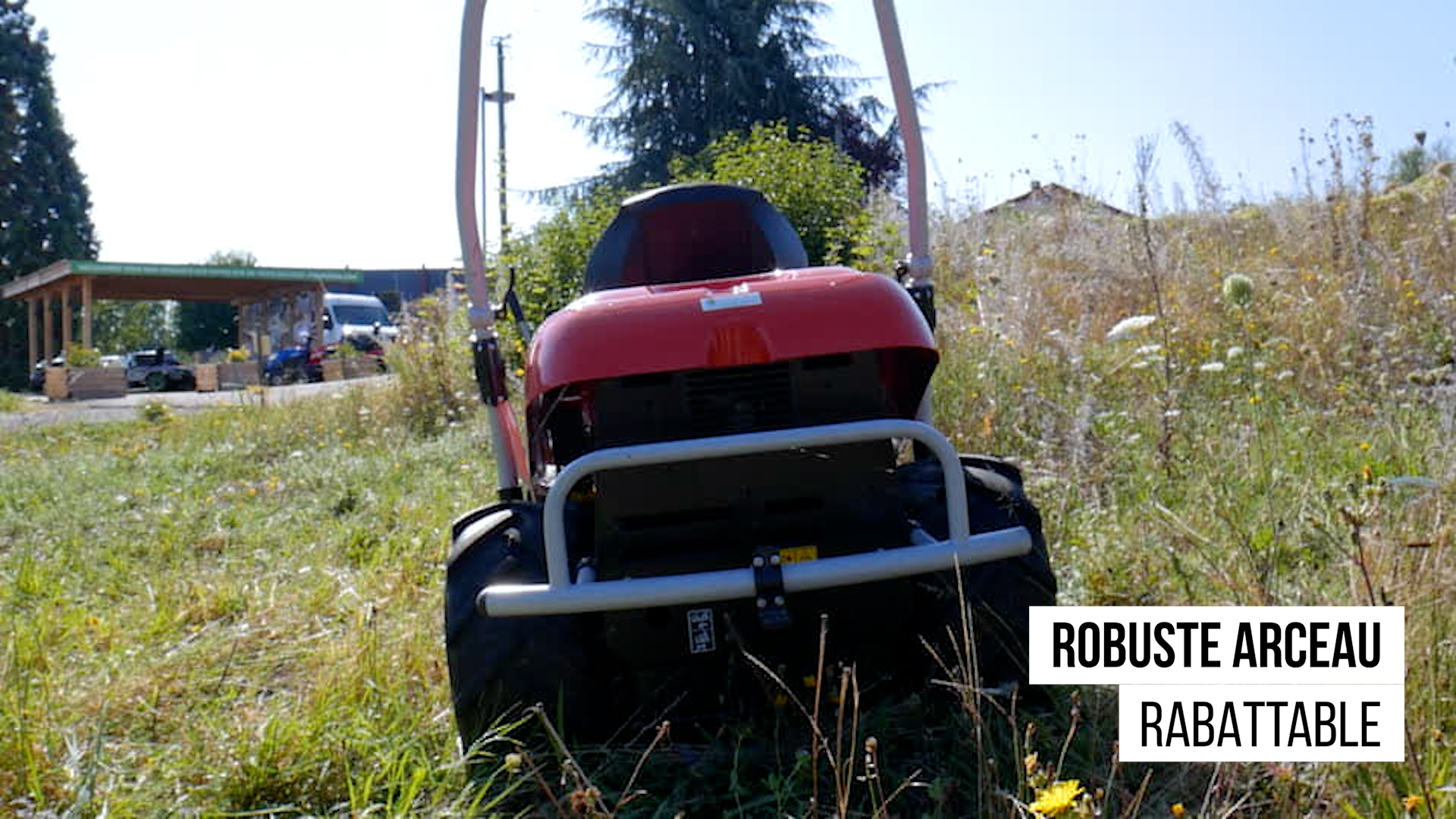 Robuste arceau rabattable