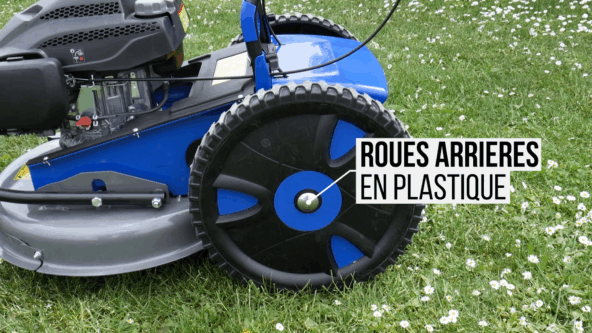 Roues arrières en plastiques