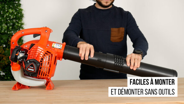 Faciles à monter et démonter sans outils