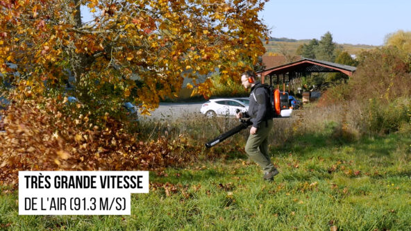 Très grande vitesse de l'air