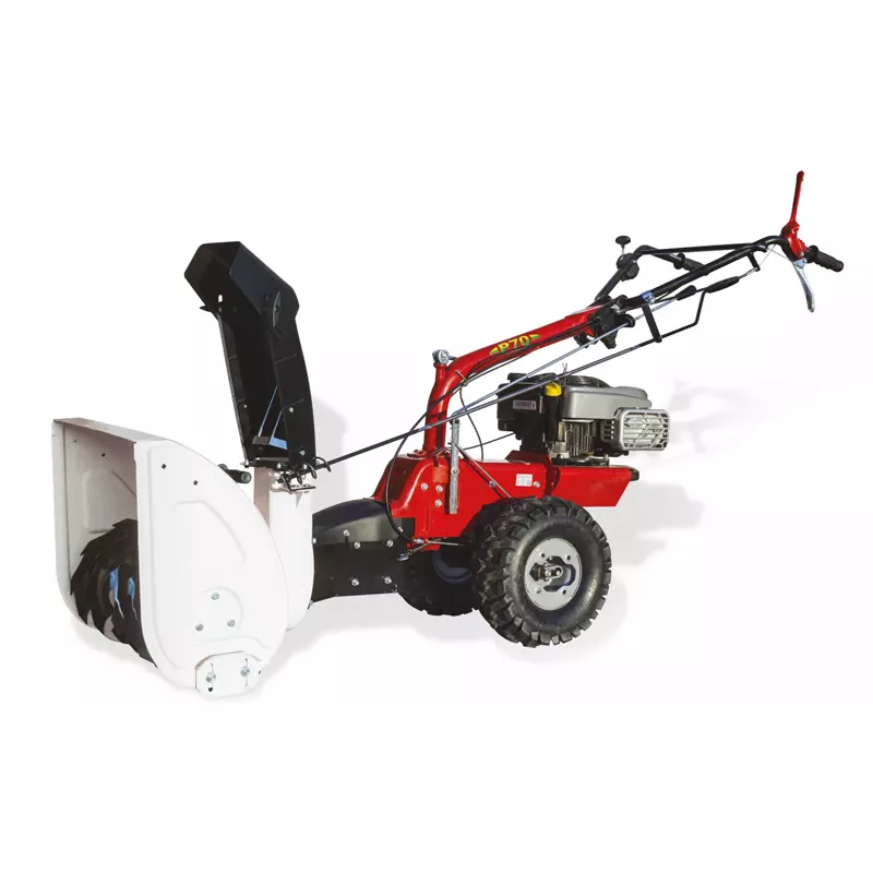 Avec fraise à neige