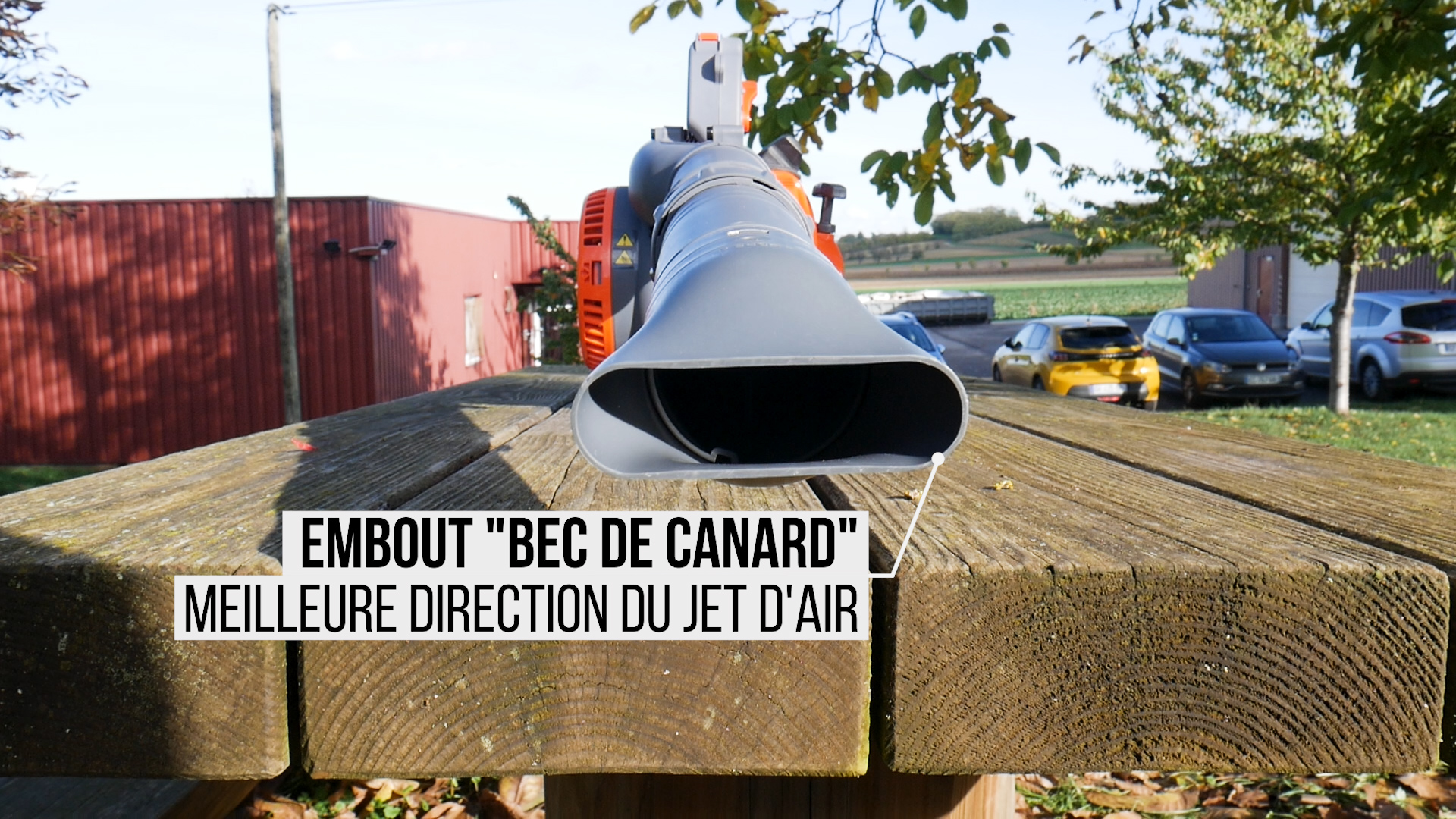 Embout bec de canard