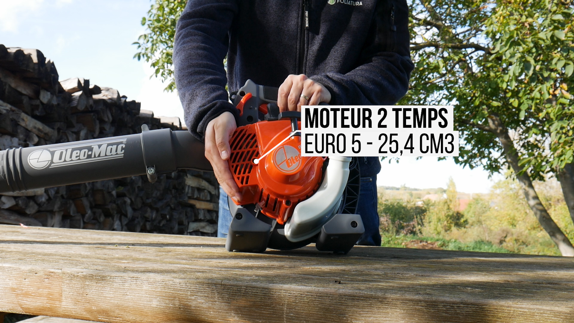 Moteur 2 temps Euro 5 -  25,4 cm3