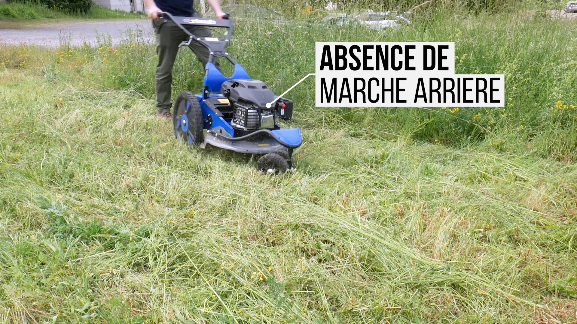 Absence de marche arrière