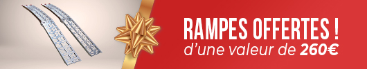 Rampes de chargement offertes !
