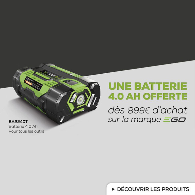 Batterie offerte EGO